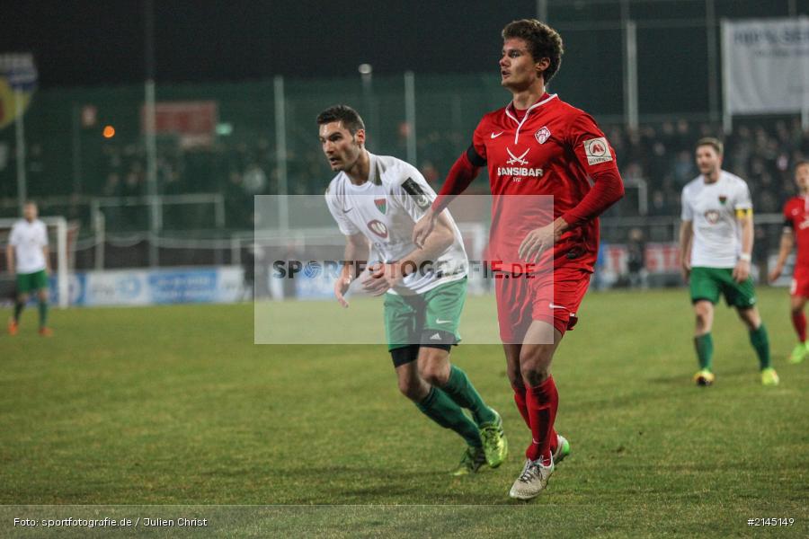 Simon Häcker, Niklas Weißenberger, Wuerzburg, Soccer, FC Würzburger Kickers, Fussball, 1. FC Schweinfurt 05, Derby, Frankenderby, Flyeralarm-Arena, Würzburg, Regionalliga, Bayern, Dallenberg - Bild-ID: 2145149