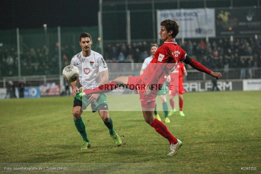 Simon Häcker, Niklas Weißenberger, Wuerzburg, Soccer, FC Würzburger Kickers, Fussball, 1. FC Schweinfurt 05, Derby, Frankenderby, Flyeralarm-Arena, Würzburg, Regionalliga, Bayern, Dallenberg - Bild-ID: 2145150