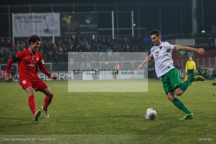 Niklas Weißenberger, Simon Häcker, Wuerzburg, Soccer, FC Würzburger Kickers, Fussball, 1. FC Schweinfurt 05, Derby, Frankenderby, Flyeralarm-Arena, Würzburg, Regionalliga, Bayern, Dallenberg - Bild-ID: 2145182