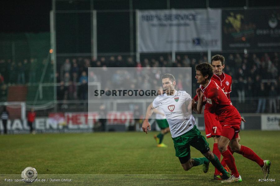 Niklas Weißenberger, Simon Häcker, Wuerzburg, Soccer, FC Würzburger Kickers, Fussball, 1. FC Schweinfurt 05, Derby, Frankenderby, Flyeralarm-Arena, Würzburg, Regionalliga, Bayern, Dallenberg - Bild-ID: 2145184