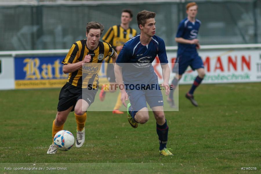 Sascha Engelhardt, Timm Bauer, Soccer, Sportfoto, Pressefoto, JFG Kreis Karlstadt, SpVgg Bayreuth, Landesliga, U19, Fussball - Bild-ID: 2145218
