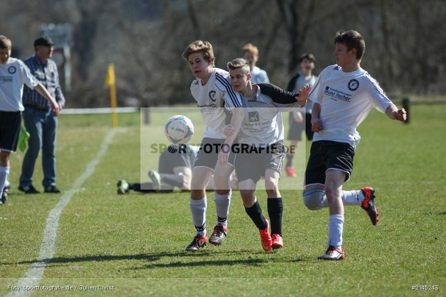 Johannes Kleinfeller, Kevin Spahn, Soccer, Sportfoto, Pressefoto, Fabian Findt, (SG) BSC Aura, U19, JFG Kreis Karlstadt 2, Fussball, Karlstadt - Bild-ID: 2145243