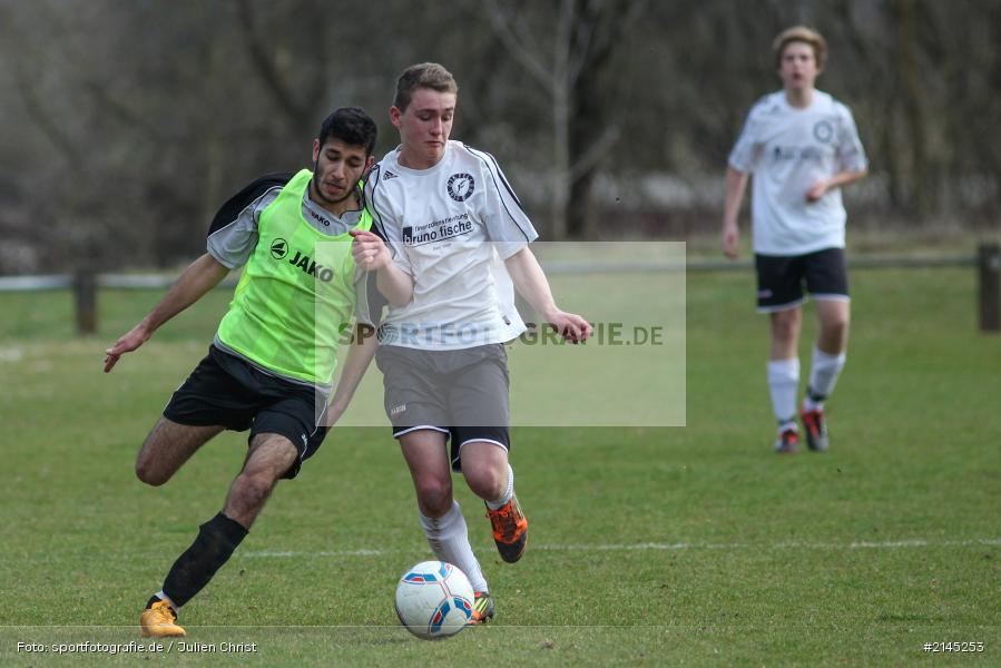 Serkan Serbetcioglu, Maximilian Jeckel, Soccer, Sportfoto, Pressefoto, (SG) BSC Aura, U19, JFG Kreis Karlstadt 2, Fussball, Karlstadt - Bild-ID: 2145253