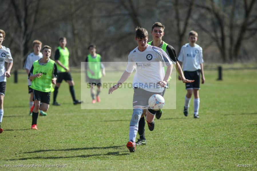 Soccer, Sportfoto, Pressefoto, Kevin Spahn, (SG) BSC Aura, U19, JFG Kreis Karlstadt 2, Fussball, Karlstadt - Bild-ID: 2145297