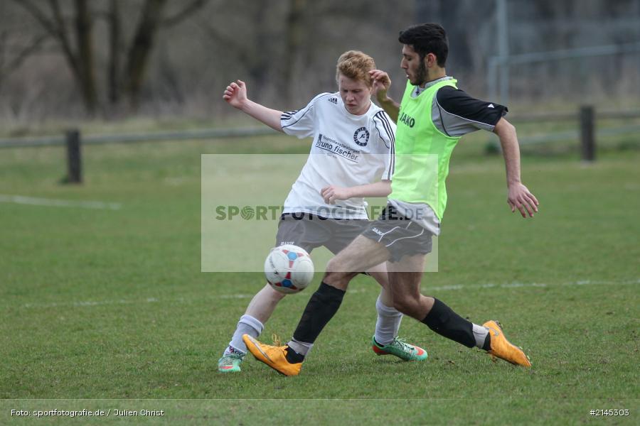 Serkan Serbetcioglu, Pius Hartmann, Soccer, Sportfoto, Pressefoto, (SG) BSC Aura, U19, JFG Kreis Karlstadt 2, Fussball, Karlstadt - Bild-ID: 2145303