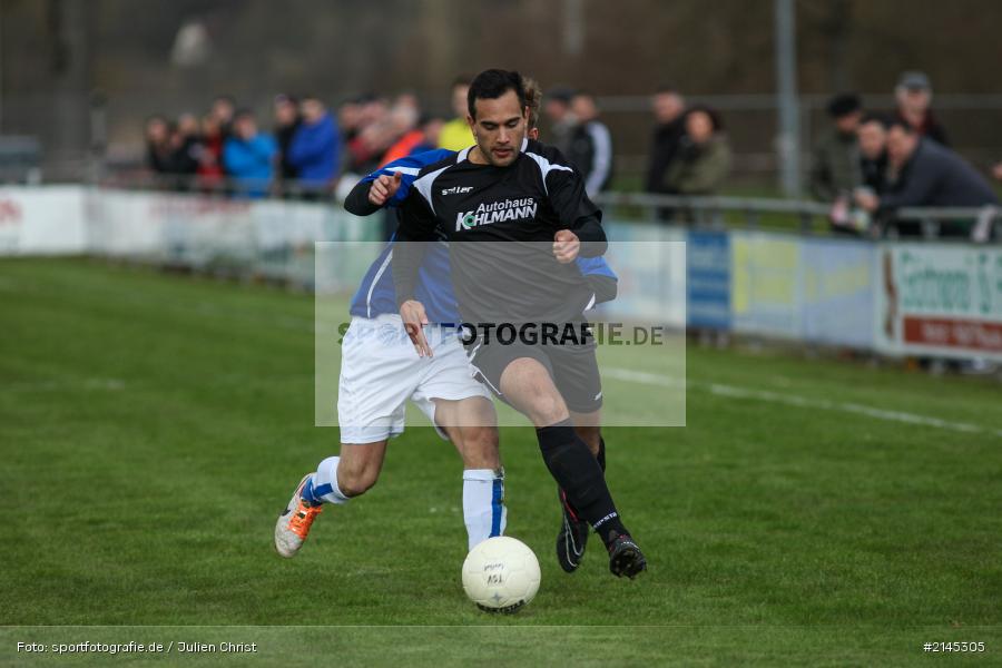Ferdinand Fröhling, Dominik Hammer, Soccer, Sportfoto, Pressefoto, TSV Karlburg, SpVgg Stegaurach, Landesliga, Fussball - Bild-ID: 2145305