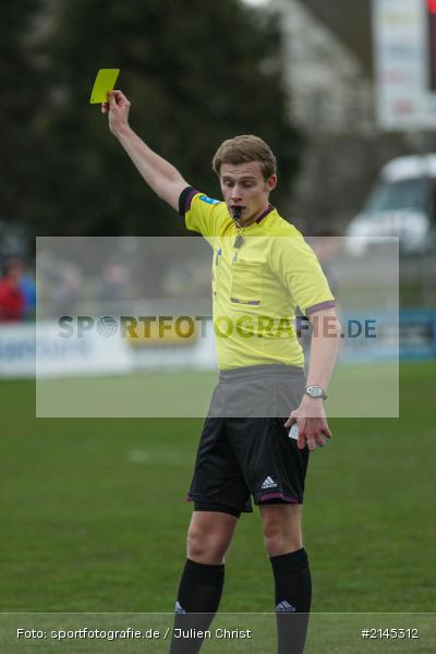Referee, Schiedsrichter, Staffelstein, Marcel Bargel, Soccer, Sportfoto, Pressefoto, TSV Karlburg, SpVgg Stegaurach, Landesliga, Fussball - Bild-ID: 2145312