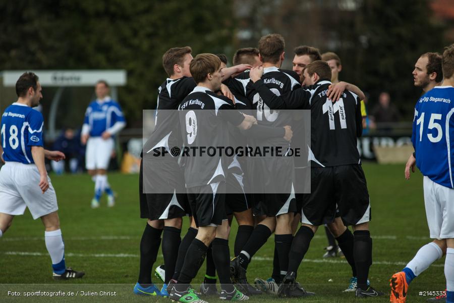 Jan Stoy, Soccer, Sportfoto, Pressefoto, TSV Karlburg, SpVgg Stegaurach, Landesliga, Fussball - Bild-ID: 2145335