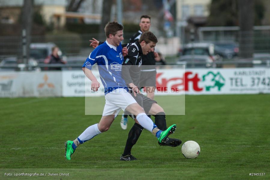 Manuel Römlein, Daniel Hoch, Soccer, Sportfoto, Pressefoto, TSV Karlburg, SpVgg Stegaurach, Landesliga, Fussball - Bild-ID: 2145337