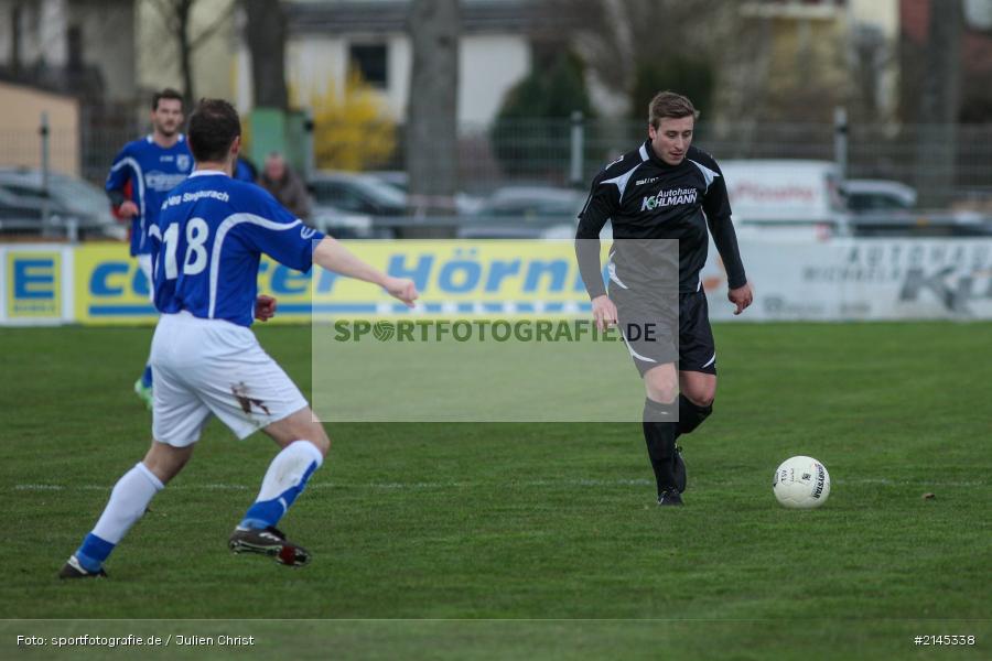 Stephan Winterstein, Manuel Römlein, Soccer, Sportfoto, Pressefoto, TSV Karlburg, SpVgg Stegaurach, Landesliga, Fussball - Bild-ID: 2145338