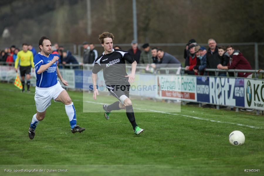 Thilo Wilke, Stephan Winterstein, Soccer, Sportfoto, Pressefoto, TSV Karlburg, SpVgg Stegaurach, Landesliga, Fussball - Bild-ID: 2145341
