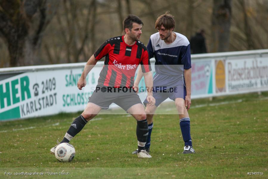 Michael Krautschneider, Christian Stich, Soccer, Sportfoto, Pressefoto, FV Karlstadt II, SV Veitshöchheim II, Fussball - Bild-ID: 2145516