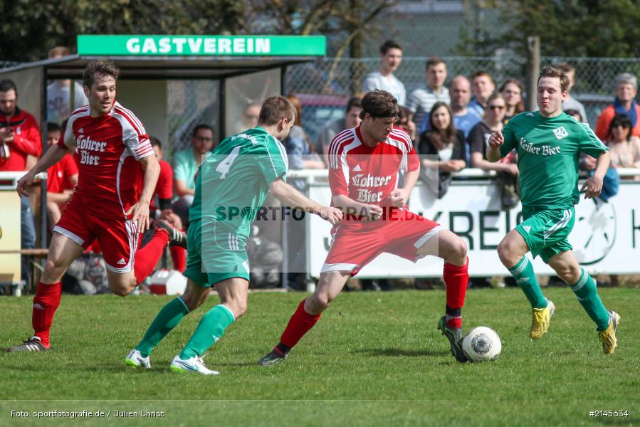 Benjamin Eichelmann, Timo Spehnkuch, Soccer, Sportfoto, Pressefoto, FV Karlstadt, FC Wiesenfeld-Halsbach, Fussball - Bild-ID: 2145634