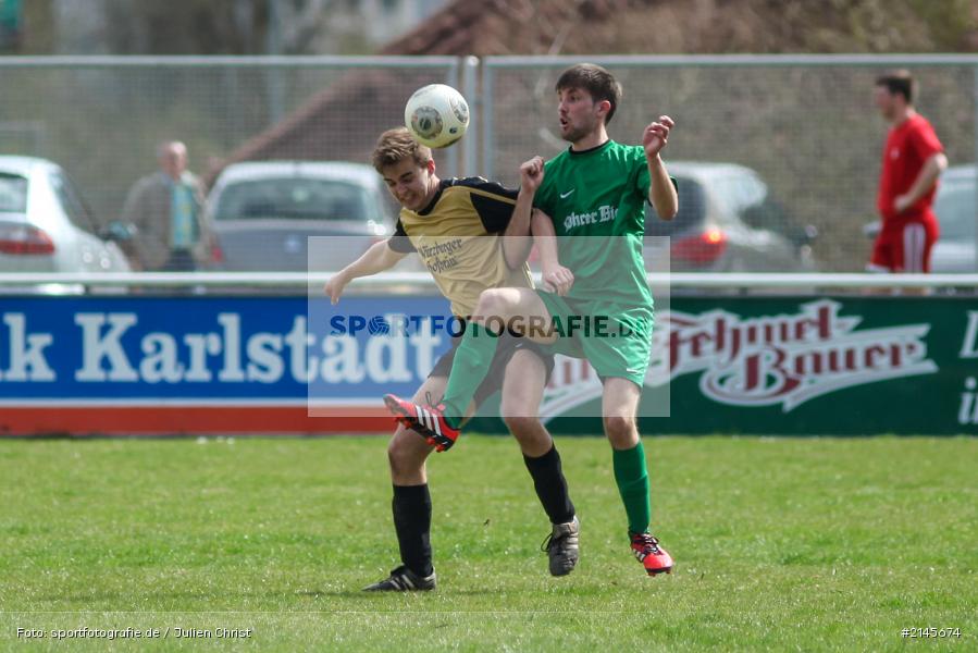 Sebastian Schmid, Jonas Meyer, Soccer, Sportfoto, Pressefoto, FV Karlstadt II, FC Wiesenfeld-Halsbach II, Fussball, Karlstadt - Bild-ID: 2145674