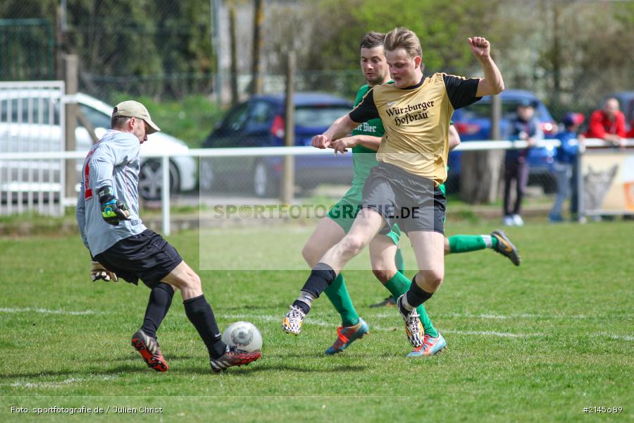 Sebastian Reiss, Jochen Rauch, Sebastian Hartung, Soccer, Sportfoto, Pressefoto, FV Karlstadt II, FC Wiesenfeld-Halsbach II, Fussball, Karlstadt - Bild-ID: 2145689