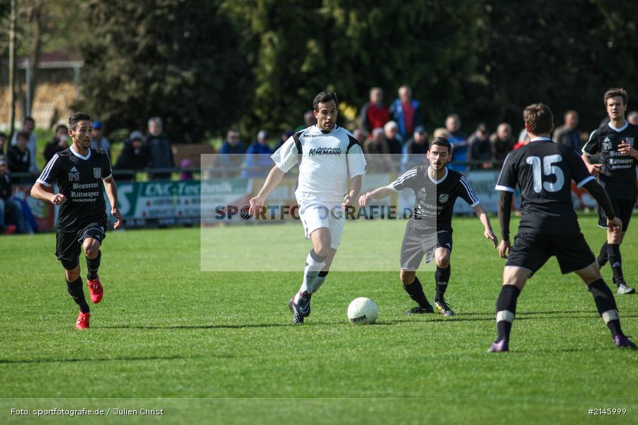 Mathias Rupp, Dominik Hammer, Erkan Esen, Soccer, Sportfoto, Pressefoto, TSV Karlburg, SV Pettstadt, Landesliga, Fussball - Bild-ID: 2145999