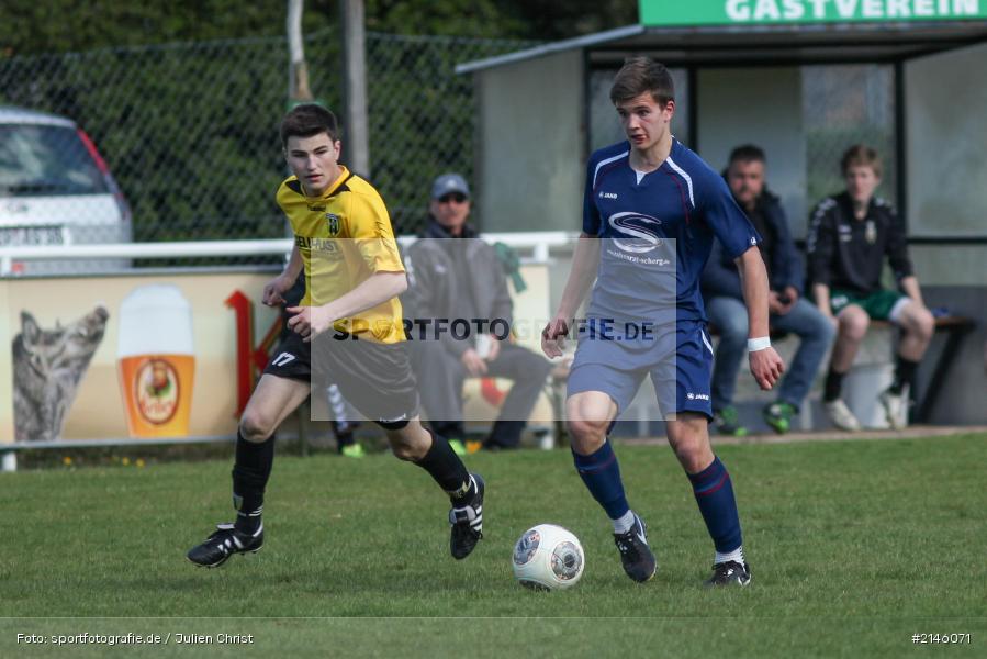 Claudio Bargenda, Johannes Schreiner, A-Youth, Sportfoto, Pressefoto, JFG Kreis Karlstadt, SpVgg Bayern Hof, Landesliga, A-Jugend, Fussball - Bild-ID: 2146071