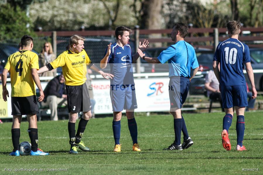 Jonas Greim, Martin Czaban, Jochen Burkard, Henrik Ruppert, A-Youth, Sportfoto, Pressefoto, JFG Kreis Karlstadt, SpVgg Bayern Hof, Landesliga, A-Jugend, Fussball - Bild-ID: 2146074