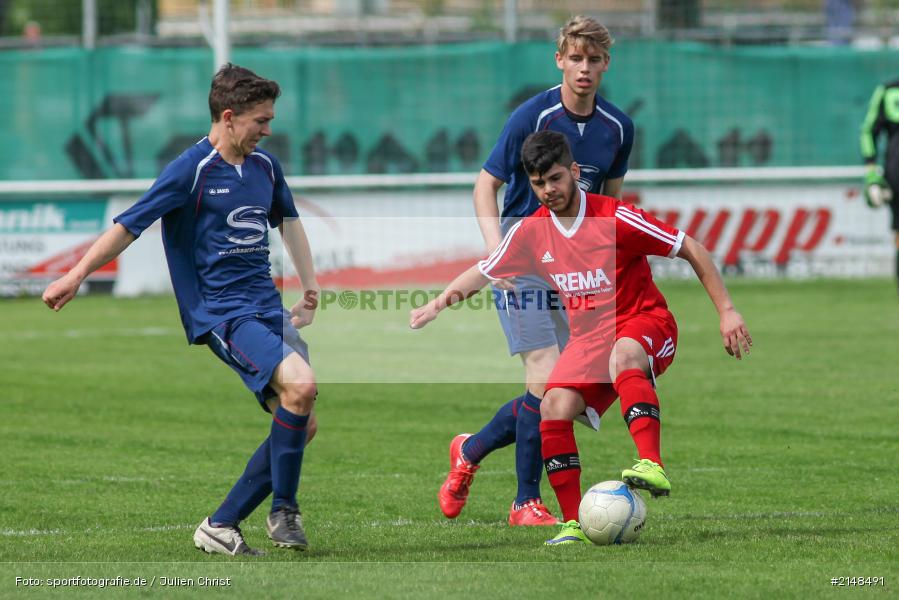 Henrik Ruppert, Felix Karle, Soner Uluca, Fussball, A-Jugend, U19, Landesliga Bayern Nord, SC 04 Schwabach, JFG Kreis Karlstadt - Bild-ID: 2148491