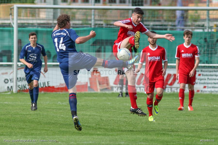 Moritz Schüler, Brandon Lala, Fussball, A-Jugend, U19, Landesliga Bayern Nord, SC 04 Schwabach, JFG Kreis Karlstadt - Bild-ID: 2148500