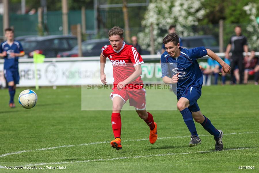 Felix Karle, Oliver König, Fussball, A-Jugend, U19, Landesliga Bayern Nord, SC 04 Schwabach, JFG Kreis Karlstadt - Bild-ID: 2148504