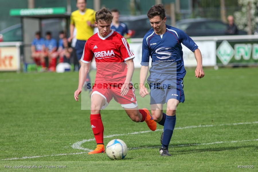 Felix Karle, Oliver König, Fussball, A-Jugend, U19, Landesliga Bayern Nord, SC 04 Schwabach, JFG Kreis Karlstadt - Bild-ID: 2148505