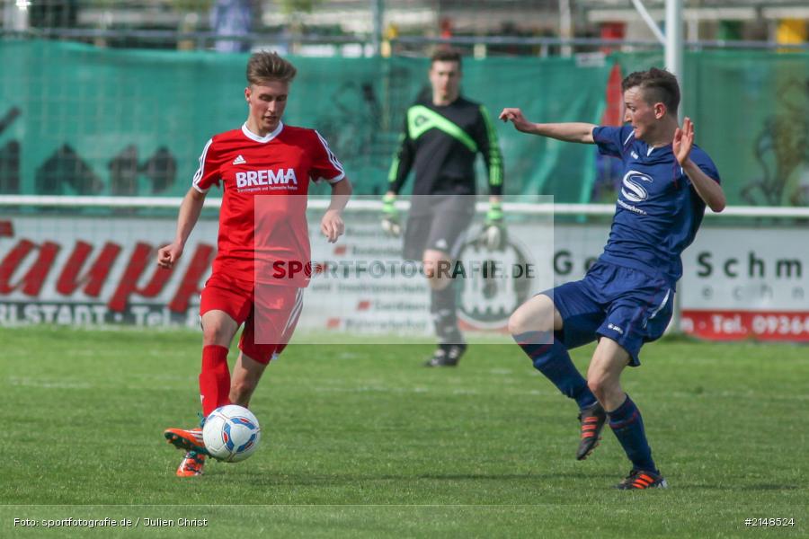 Christoph Seeger, Fabian Flühr, Fussball, A-Jugend, U19, Landesliga Bayern Nord, SC 04 Schwabach, JFG Kreis Karlstadt - Bild-ID: 2148524