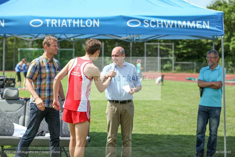 Paul Kruck, Patrick Karl, Lauf, Weitsprung, Hochsprung, Wettbewerb, Karlstadt, Leichtathletik, Stadion, LG Karlstadt, LG Karlstadt Gambach Lohr, Sparkassen Meeting, Karlstadter Sparkassen Meeting 2015, Sparkassen Meeting 2015 - Bild-ID: 2148665