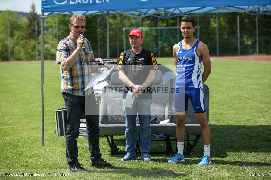 Alfred Maasz, Manuel Marko, Günther Felbinger, Lauf, Weitsprung, Hochsprung, Wettbewerb, Karlstadt, Leichtathletik, Stadion, LG Karlstadt, LG Karlstadt Gambach Lohr, Sparkassen Meeting, Karlstadter Sparkassen Meeting 2015, Sparkassen Meeting 2015 - Bild-ID: 2148707