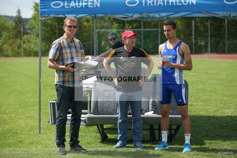 Alfred Maasz, Manuel Marko, Günther Felbinger, Lauf, Weitsprung, Hochsprung, Wettbewerb, Karlstadt, Leichtathletik, Stadion, LG Karlstadt, LG Karlstadt Gambach Lohr, Sparkassen Meeting, Karlstadter Sparkassen Meeting 2015, Sparkassen Meeting 2015 - Bild-ID: 2148720