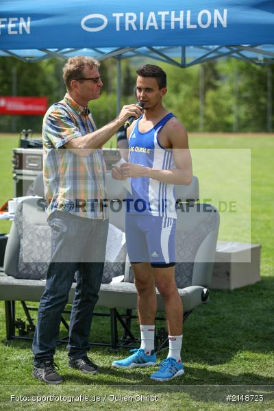 Manuel Marko, Günther Felbinger, Lauf, Weitsprung, Hochsprung, Wettbewerb, Karlstadt, Leichtathletik, Stadion, LG Karlstadt, LG Karlstadt Gambach Lohr, Sparkassen Meeting, Karlstadter Sparkassen Meeting 2015, Sparkassen Meeting 2015 - Bild-ID: 2148723