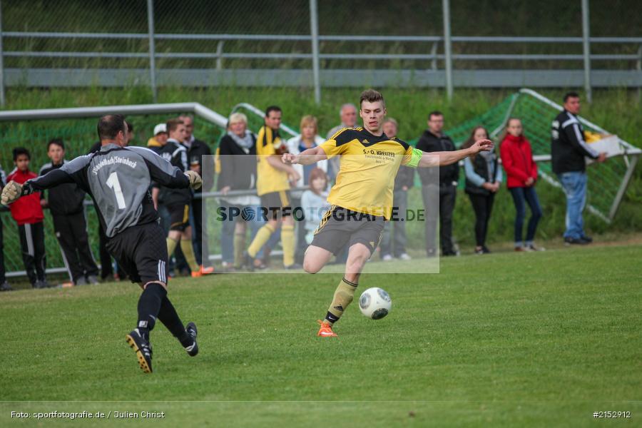 Oliver Gossmann, Fabian Peter, Meister 2015, Meisterschaft 2015, Würzburg, A-Klasse, Fussball, SV Sendelbach Steinbach II, BSC Aura, BC Aura - Bild-ID: 2152912
