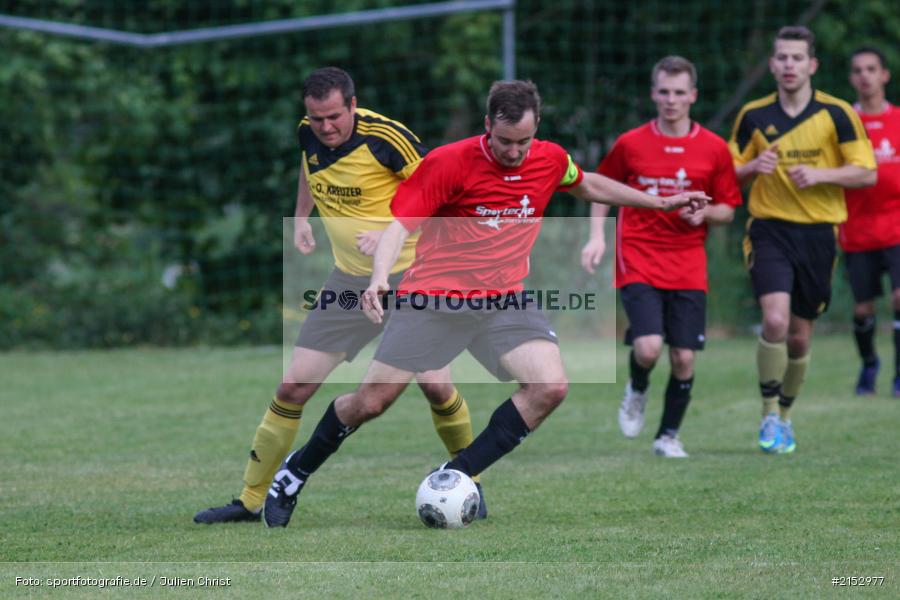 Oliver Hofmann, Michael Goldbach, A-Klasse, Fussball, Sendelbach-Steinbach II, 25.05.2015, Meisterschaft, BC Aura, BSC Aura - Bild-ID: 2152977