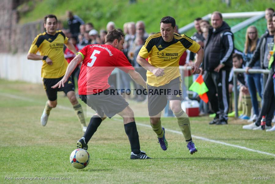 Andre Deusinger, Michael Goldbach, A-Klasse, Fussball, Sendelbach-Steinbach II, 25.05.2015, Meisterschaft, BC Aura, BSC Aura - Bild-ID: 2152987