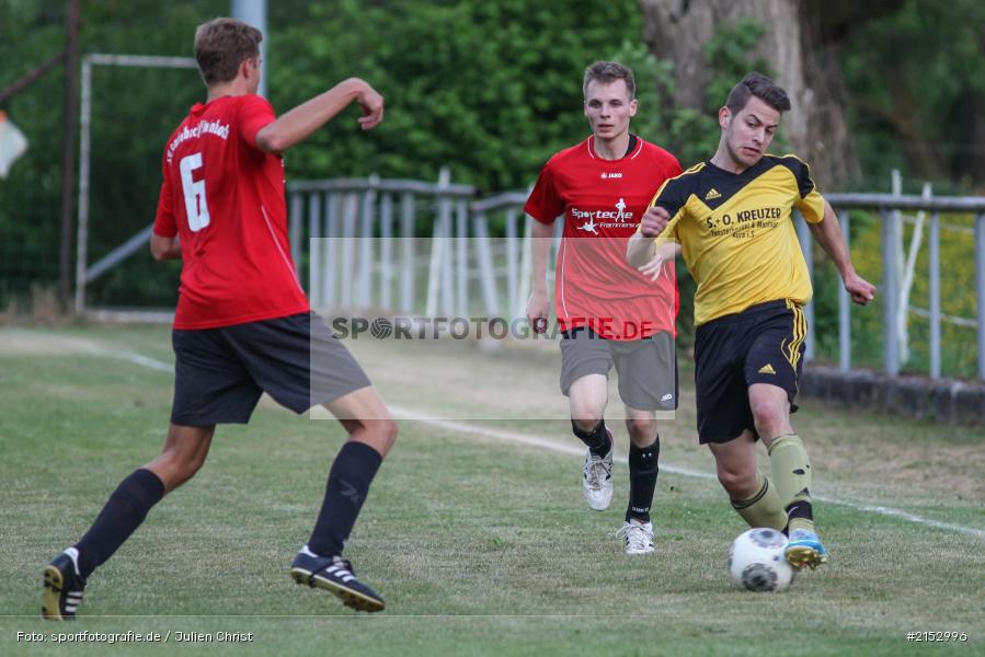 Jakob Iser, Dane Hofmann, A-Klasse, Fussball, Sendelbach-Steinbach II, 25.05.2015, Meisterschaft, BC Aura, BSC Aura - Bild-ID: 2152996