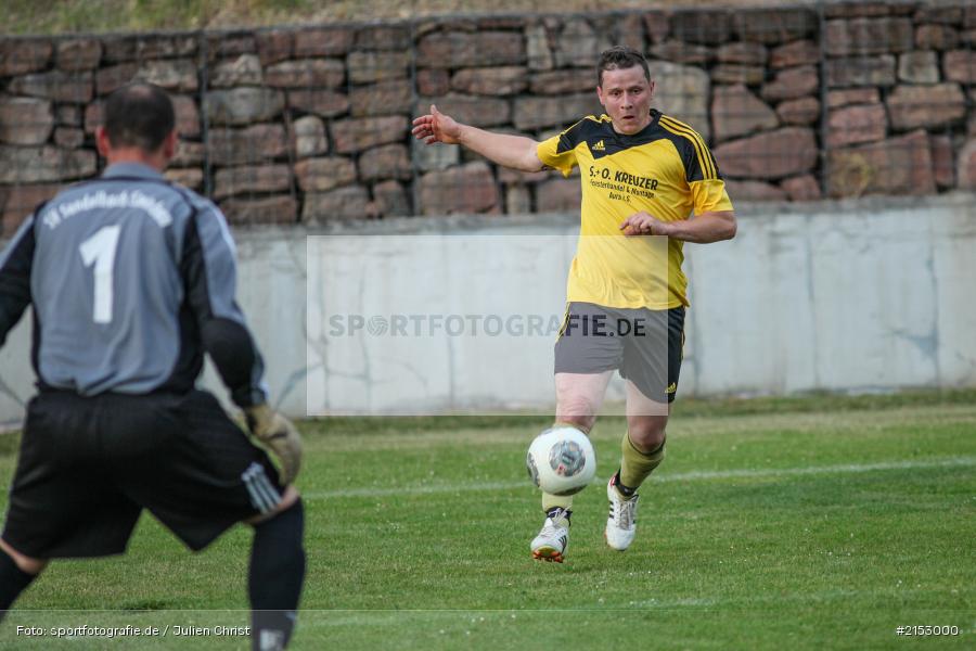 Oliver Gossmann, Stefan Remlein, A-Klasse, Fussball, Sendelbach-Steinbach II, 25.05.2015, Meisterschaft, BC Aura, BSC Aura - Bild-ID: 2153000