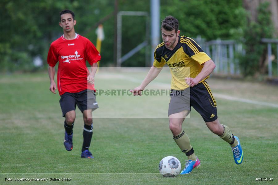 Dane Hofmann, A-Klasse, Fussball, Sendelbach-Steinbach II, 25.05.2015, Meisterschaft, BC Aura, BSC Aura - Bild-ID: 2153002