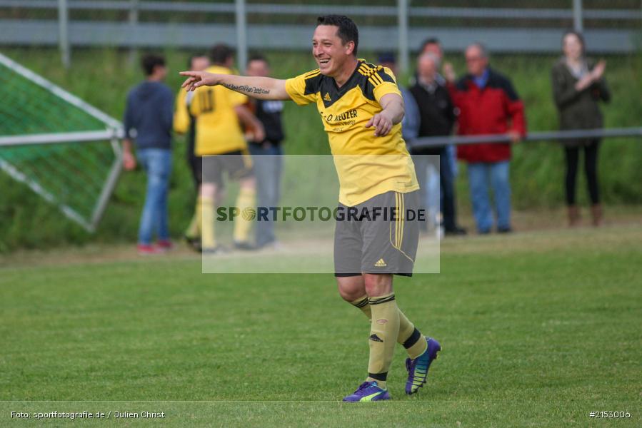 Fabian Peter, Andre Deusinger, A-Klasse, Fussball, Sendelbach-Steinbach II, 25.05.2015, Meisterschaft, BC Aura, BSC Aura - Bild-ID: 2153006