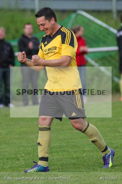 Fabian Peter, Andre Deusinger, A-Klasse, Fussball, Sendelbach-Steinbach II, 25.05.2015, Meisterschaft, BC Aura, BSC Aura - Bild-ID: 2153007