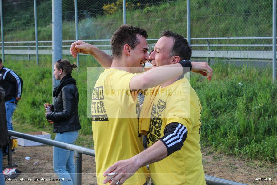 Thomas Haberkorn, David Pahls, A-Klasse, Fussball, Sendelbach-Steinbach II, 25.05.2015, Meisterschaft, BC Aura, BSC Aura - Bild-ID: 2153018