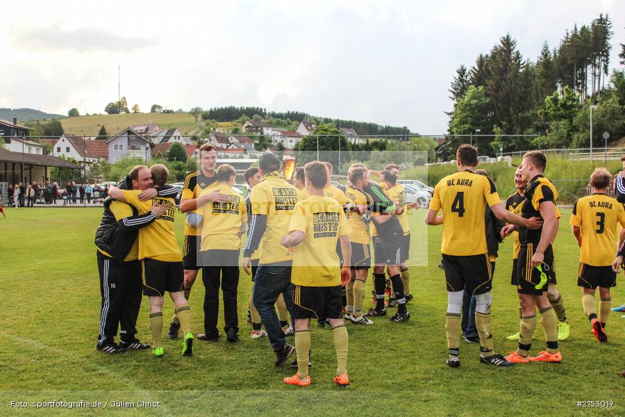 A-Klasse, Fussball, Sendelbach-Steinbach II, 25.05.2015, Meisterschaft, BC Aura, BSC Aura - Bild-ID: 2153019