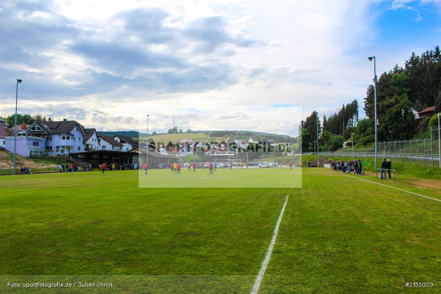 Sportplatz, Spielfeld, A-Klasse, Fussball, Sendelbach-Steinbach II, 25.05.2015, Meisterschaft, BC Aura, BSC Aura - Bild-ID: 2153020