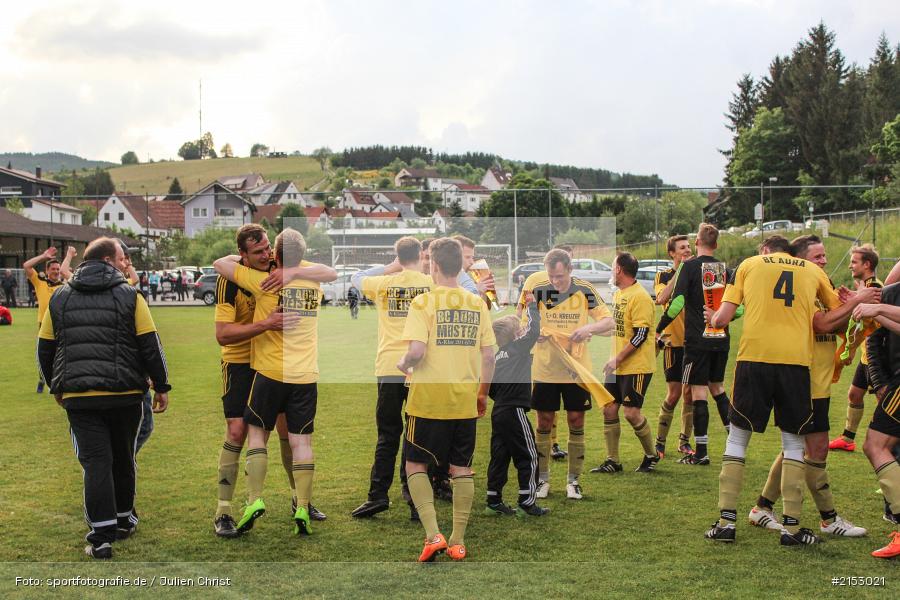 A-Klasse, Fussball, Sendelbach-Steinbach II, 25.05.2015, Meisterschaft, BC Aura, BSC Aura - Bild-ID: 2153021