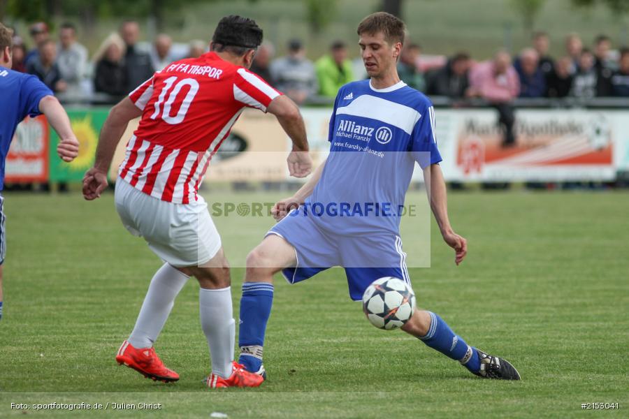 Michael Roth, Tamer Yigit, Fussball, Zellingen, FC Blau Weiss Leinach II, FV Fatihspor Karlstadt, Relegation 2015 - Bild-ID: 2153041