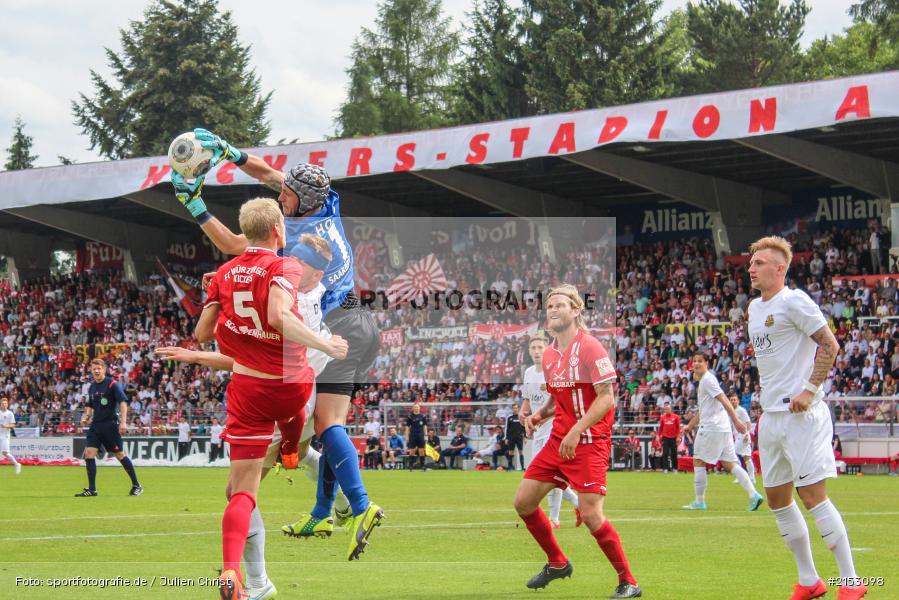 Clemens Schoppenhauer, David Hohs, flyeralarm Arena, Dallenberg, Kickers Stadion, Relegation, 3. Liga, Aufstieg, Meisterschaft, 1. FC Saarbrücken, FC Würzburger Kickers - Bild-ID: 2153098
