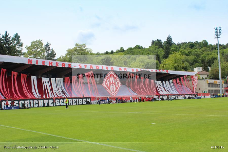 1907, Geschichte schreiben, Choreografie, flyeralarm Arena, Dallenberg, Kickers Stadion, Relegation, 3. Liga, Aufstieg, Meisterschaft, 1. FC Saarbrücken, FC Würzburger Kickers - Bild-ID: 2153116