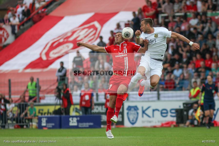 Peter Chrappan, Adam Jabiri, flyeralarm Arena, Dallenberg, Kickers Stadion, 3. Liga, Relegation, Meisterschaft, 1. FC Saarbrücken, FC Würzburger Kickers - Bild-ID: 2153150