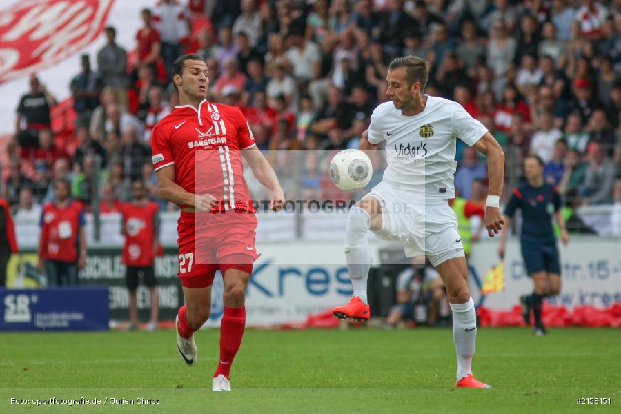 Peter Chrappan, Adam Jabiri, flyeralarm Arena, Dallenberg, Kickers Stadion, 3. Liga, Relegation, Meisterschaft, 1. FC Saarbrücken, FC Würzburger Kickers - Bild-ID: 2153151