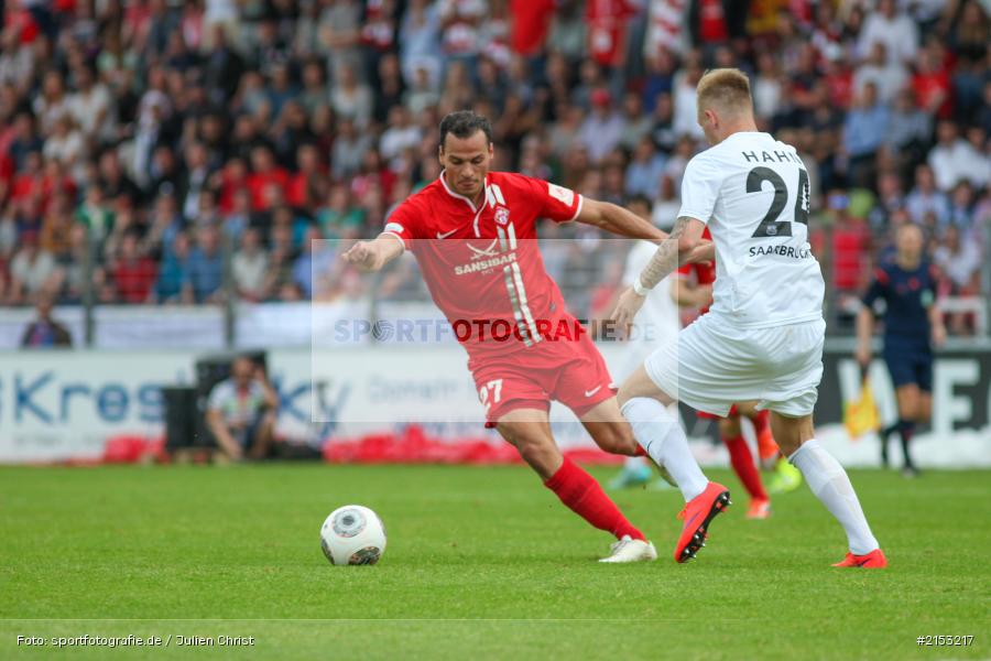 Adam Jabiri, flyeralarm Arena, Dallenberg, Kickers Stadion, 3. Liga, Relegation, Meisterschaft, 1. FC Saarbrücken, FC Würzburger Kickers - Bild-ID: 2153217