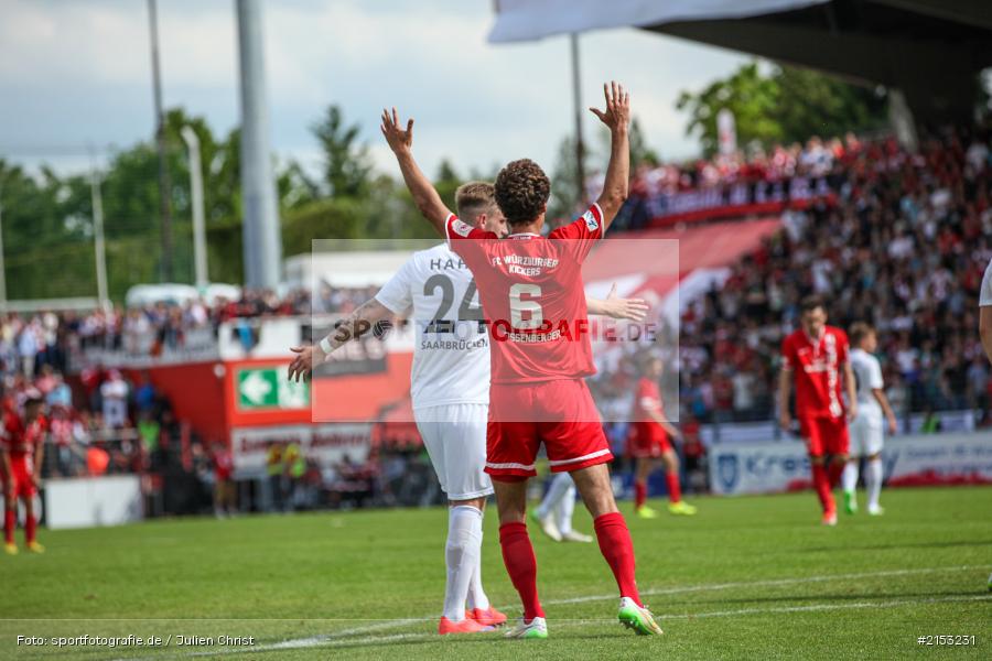 flyeralarm Arena, Dallenberg, Kickers Stadion, 3. Liga, Relegation, Meisterschaft, 1. FC Saarbrücken, FC Würzburger Kickers - Bild-ID: 2153231